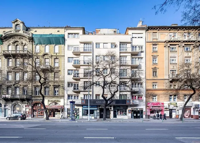 Apartament - Large - Balcony - Comfy - Ac Budapesta